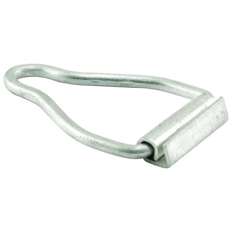 Make-2-Fit PL 14658 Screen Channel Bail Latch, 1-9/16 in L x 1/16 in H Dimensions, Aluminum, Mill, Silver