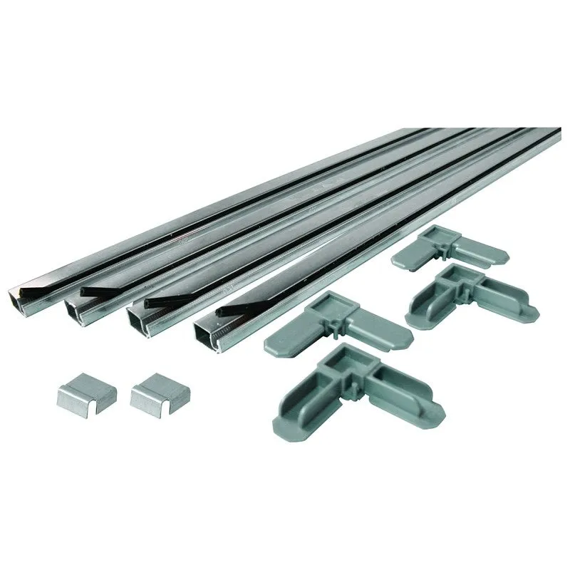 Make-2-Fit PL 7803 Screen Frame Kit, Includes: Frame, Spline, 36 x 36 in Screen Frame Suitable for