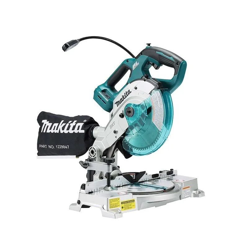 makita 6 12 cordless dual compound mitre saw with brushless motor
