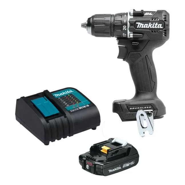 Makita DDF487AX4B 18V LXT Brushless 1/2″ Sub-Compact Drill-Driver Kit
