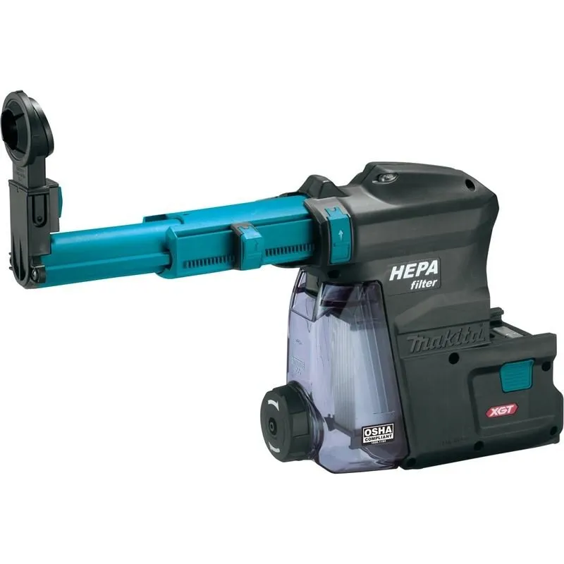 makita dx12 cordless rotary hammer hepa dust extraction system