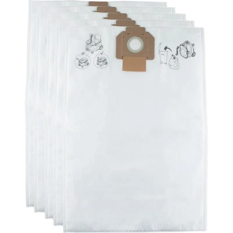 Makita Fleece Filter Bag, 5/pk