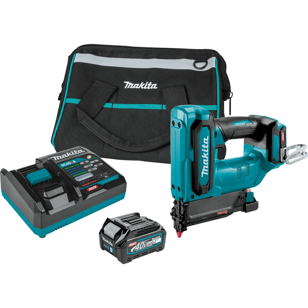 Makita PT001GA102 23ga 40V max XGT® Brushless Cordless Pin Nailer Kit