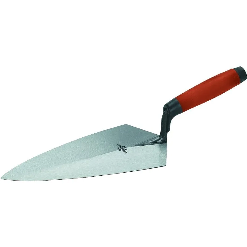 Marshalltown 19 11FG Brick Trowel, 11 in L Blade, 5-1/2 in W Blade, Steel Blade, DuraSoft Handle