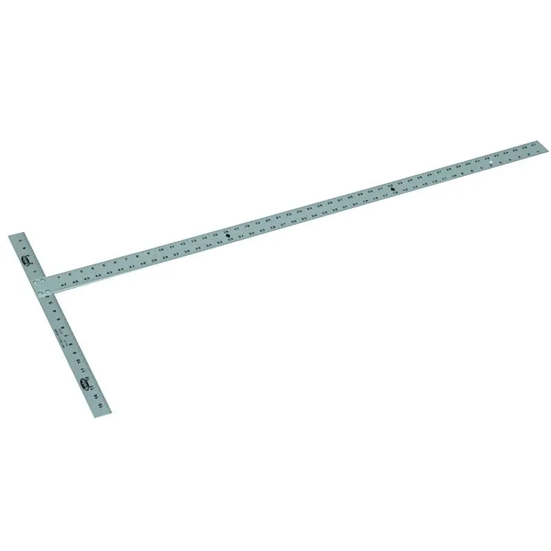 Marshalltown 27 T-Square, 47-7/8 in L, 22 in W, 1/8 in Thick, Aluminum