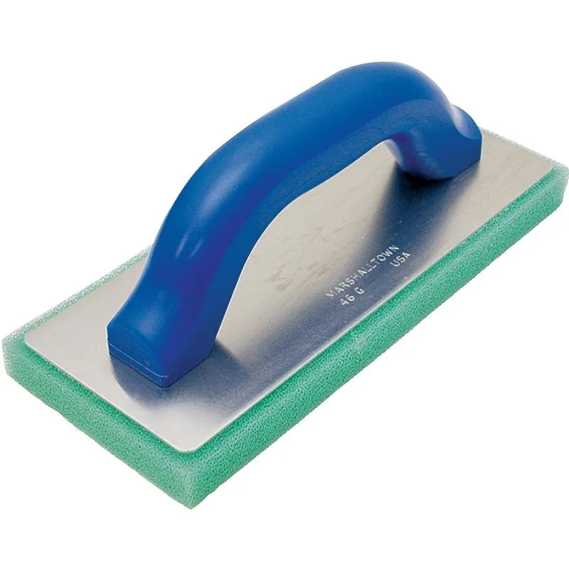Marshalltown 46BG Masonry Float, 12 in L Blade, 5 in W Blade, 3/4 in Thick Blade, Fine Cell Plastic Foam Blade