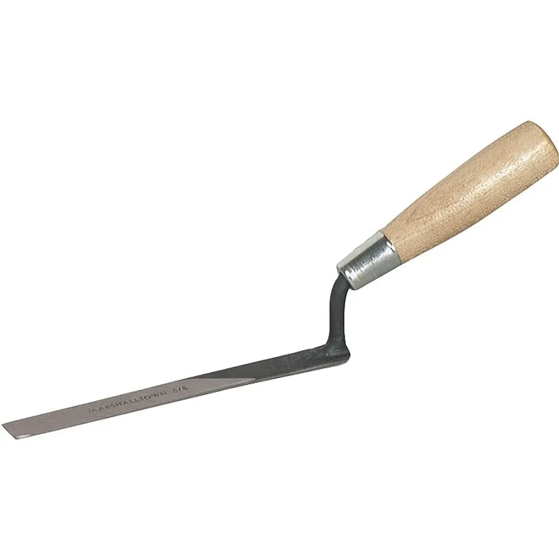 Marshalltown 503 Tuck Pointer, 1/4 in W, 6-1/2 in L, Polymer, Wood Handle