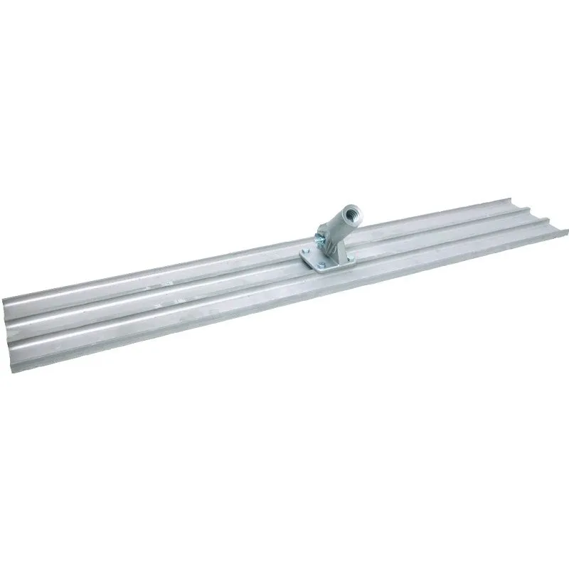 Marshalltown B48 Bull Float with Bracket, 48 in L Blade, 8 in W Blade, Magnesium Blade, Square End Blade