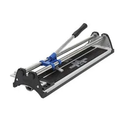 Marshalltown TC17 Tile Cutter, 17 in L x 1/2 in THK, 12 x 12 in at 45 deg Diagonal Cutting Capacity, Multi-Color