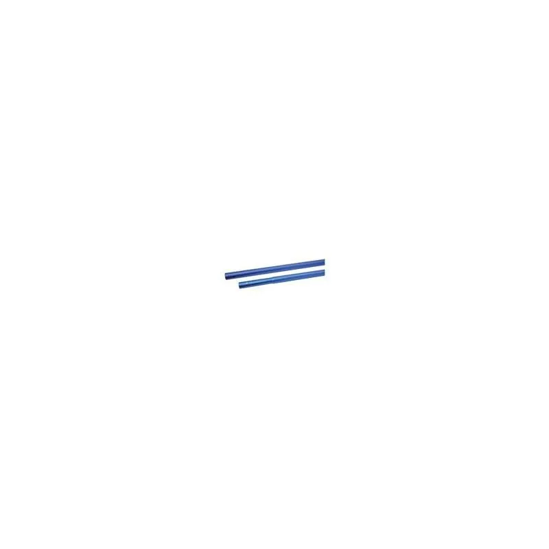 Marshaltown | 17-6ASU 72″ QLT Powder Coated Blue Aluminum Push Button Handle Section – 1 3/8″ Diameter