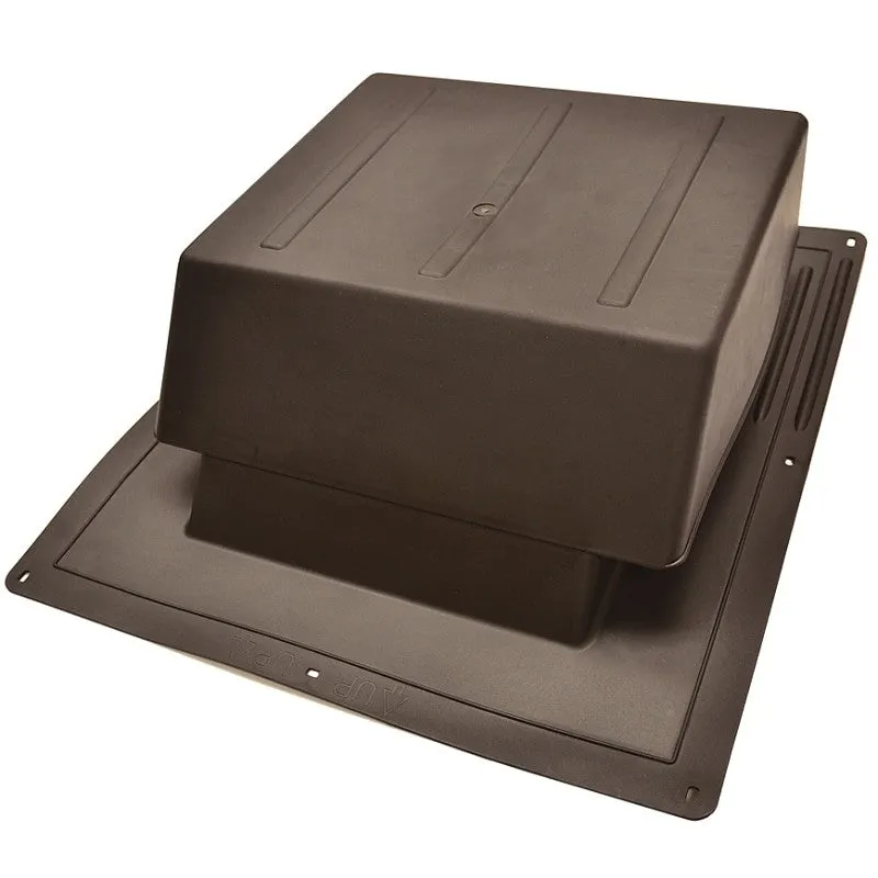 Master Flow IR65BR Roof Louver, Resin, Brown (Pack of 6)