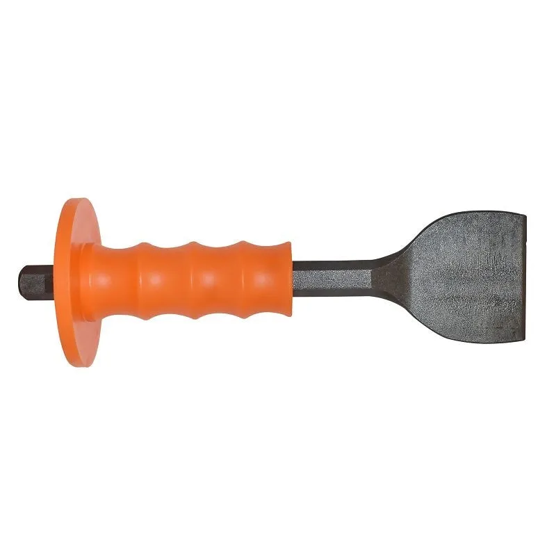 Mayhew 94105 Handguarded Floor Chisel, 2-1/2 in Tip, 5/8 in Handle