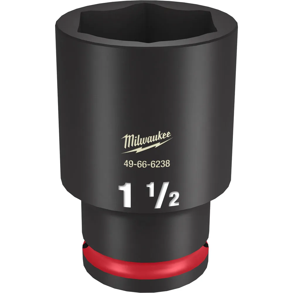 Milwaukee 1/2″ Drive 1-1/2″ 6 Point Socket SHOCKWAVE Impact Duty™ 49-66-6238