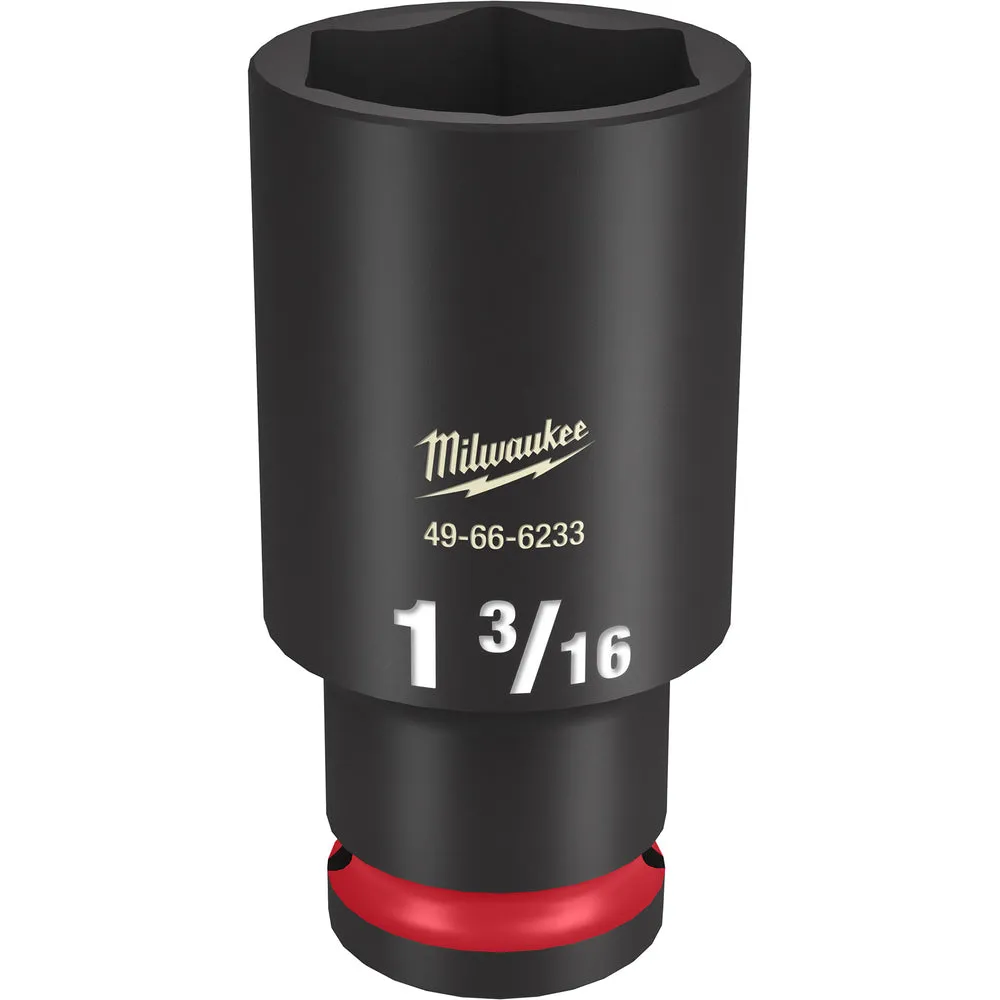 Milwaukee 1/2″ Drive 1-3/16″ 6 Point Socket SHOCKWAVE Impact Duty™ 49-66-6233