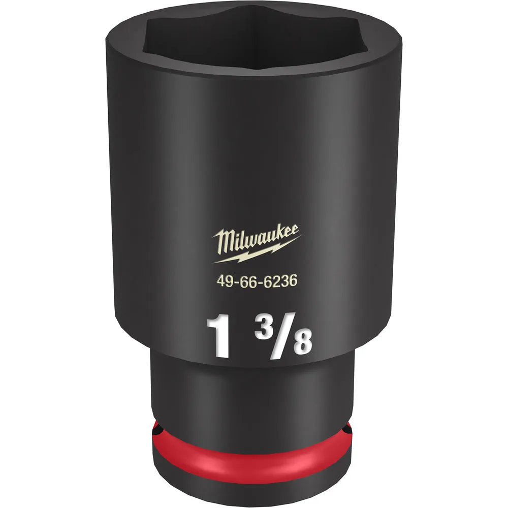 Milwaukee 1/2″ Drive 1-3/8″ 6 Point Socket SHOCKWAVE Impact Duty™ 49-66-6236