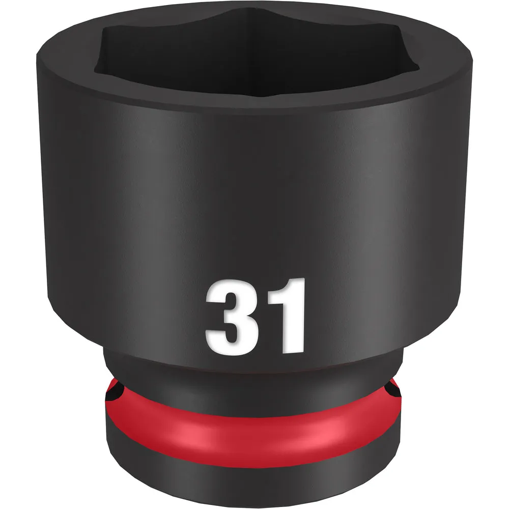 Milwaukee 1/2″ Drive 31MM 6 Point Socket SHOCKWAVE Impact Duty™ 49-66-6263