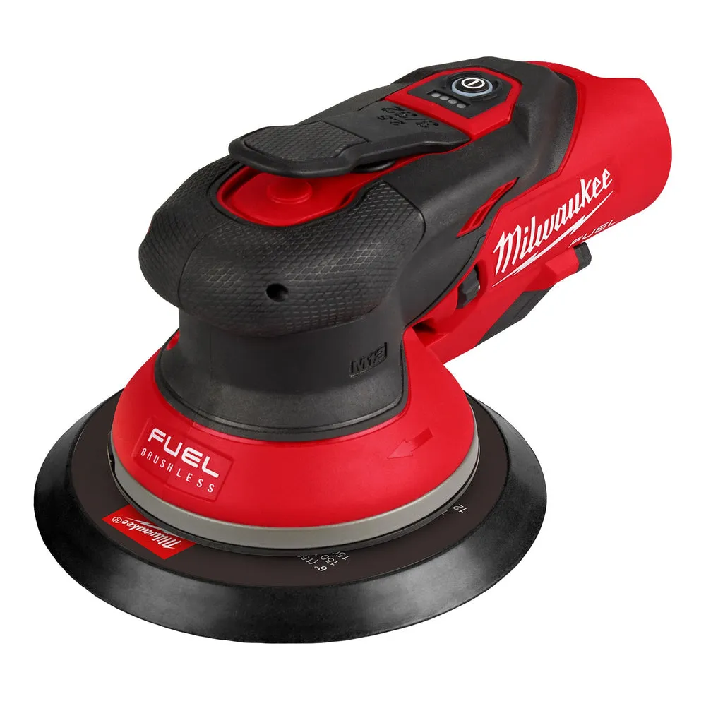 Milwaukee 2584-20 M12™ FUEL™ 6″ Random Orbital Sander (3/32″)