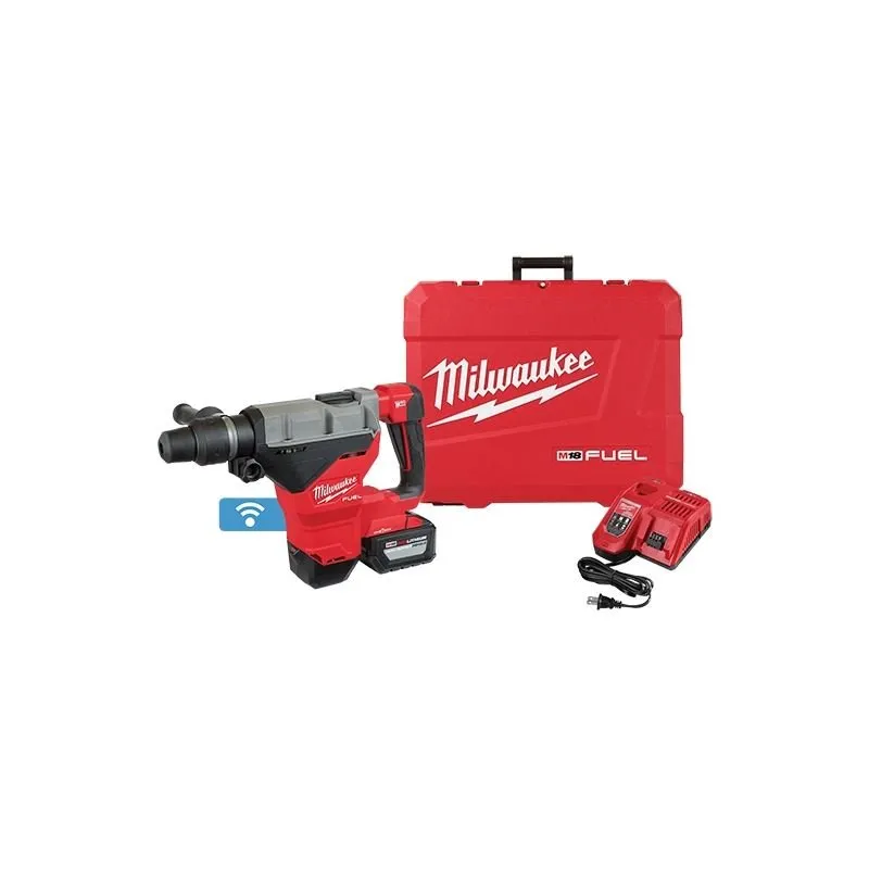 Milwaukee 2718-21HD M18 FUEL 1-3/4″ SDS MAX Rotary Hammer Kit w/ 12.0 Battery