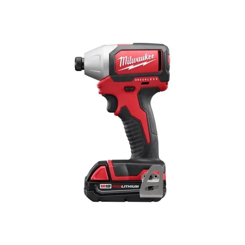 Milwaukee 2750-22CT M18 1/4″ Hex Brushless Impact Driver Kit