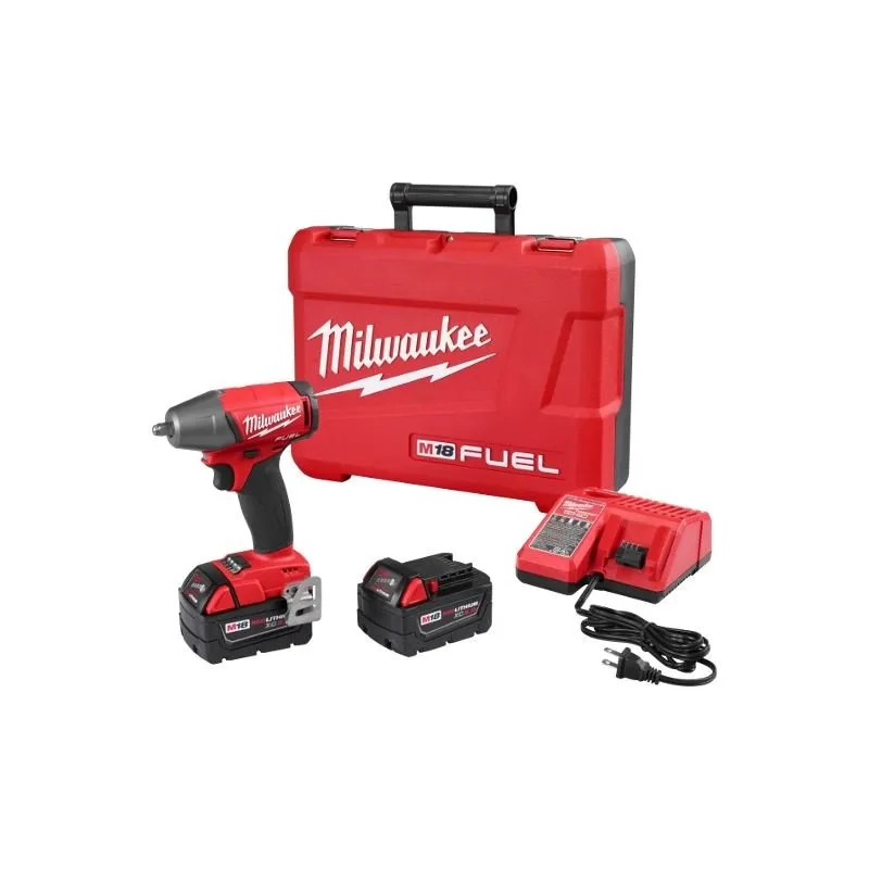 milwaukee 2754 22 m18 fuel 38 compact impact wrench w friction ring kit