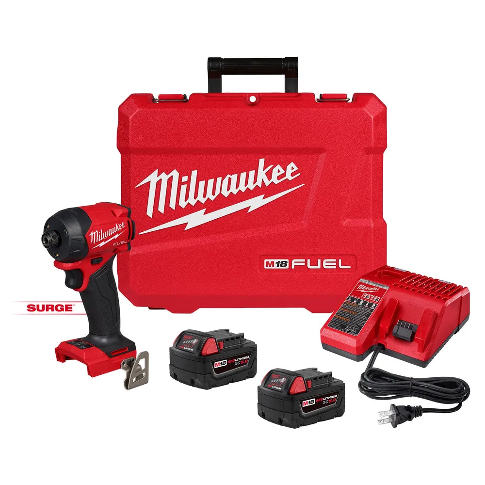 Milwaukee 2761-22 M18 FUEL™ SURGE™ 1/4″ Hex Hydraulic Driver Kit