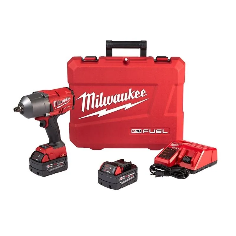 Milwaukee 2767-22 M18 FUEL High Torque 1/2″  Impact Wrench with Friction Ring Kit