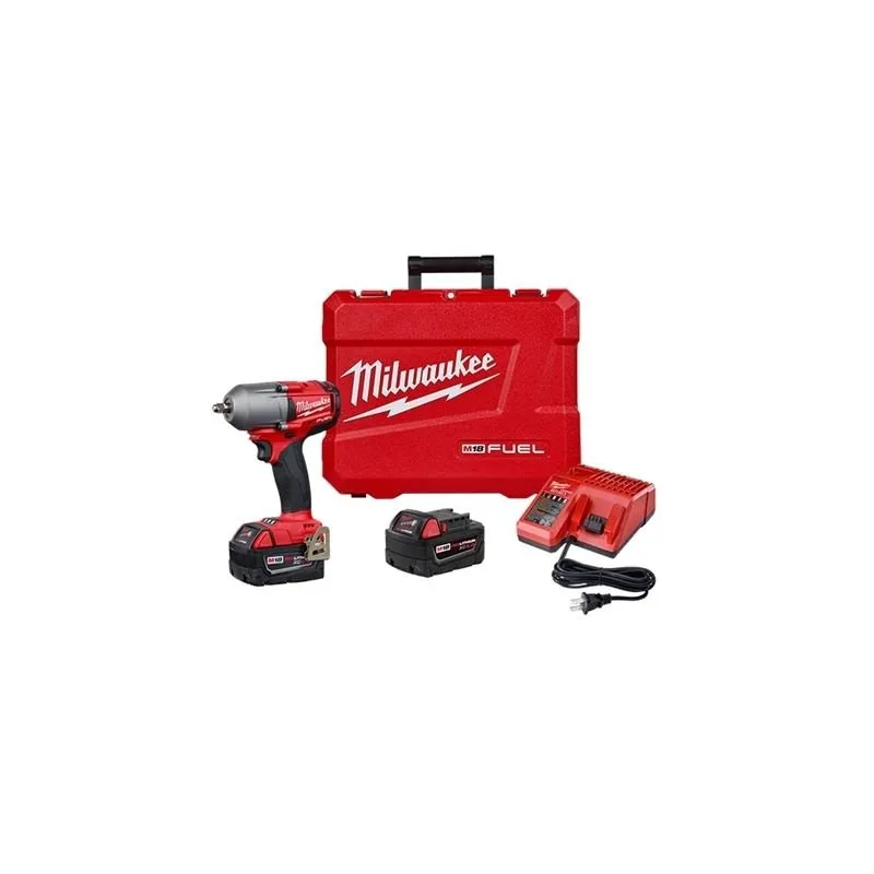 Milwaukee 2852-22 M18 FUEL 3/8″ Mid-Torque Impact Wrench w/ Friction Ring