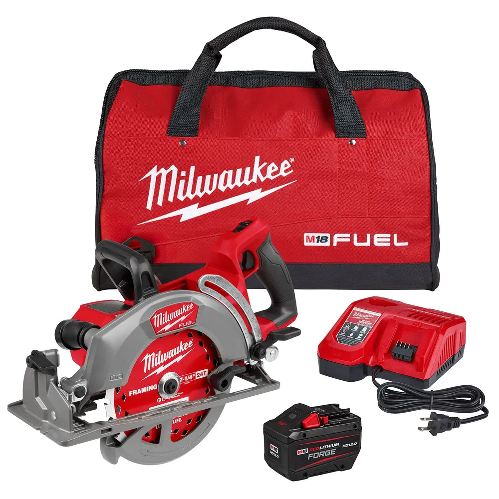 Milwaukee 2930-21HD M18 FUEL™ 7-1/4″ Rear Handle Circular Saw Kit