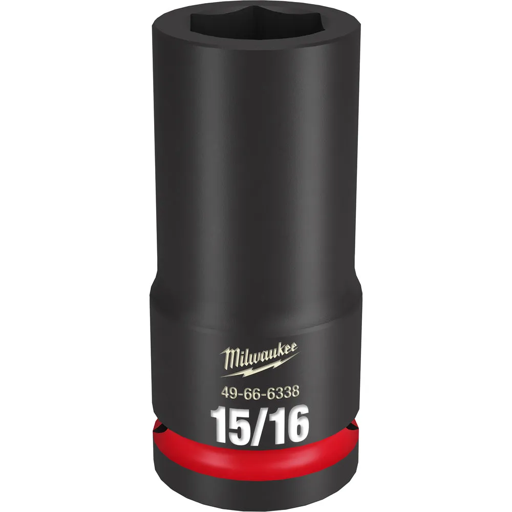 Milwaukee 3/4″Drive 15/16″ Deep 6 Point Socket SHOCKWAVE Impact Duty™ 49-66-6338