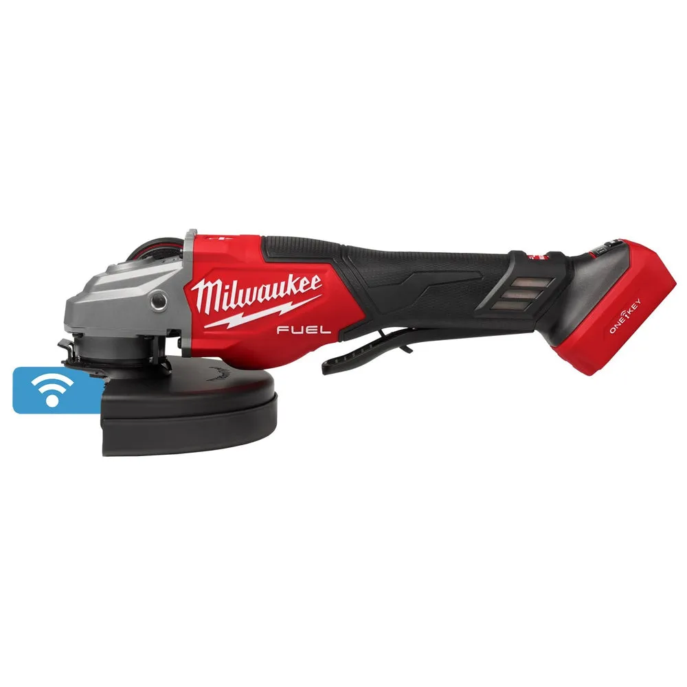 Milwaukee 3674-20 M18 FUEL™ 7″ Variable Speed Braking Grinder, Paddle Switch w/ ONE-KEY