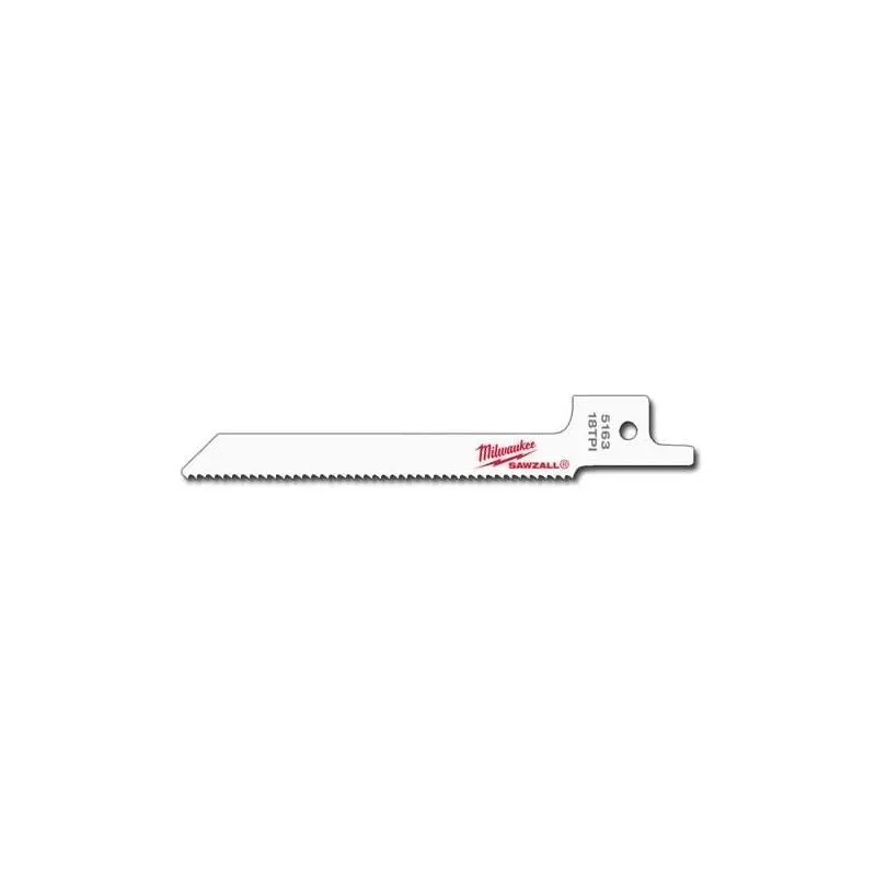 Milwaukee 48-00-5163 3-5/8″” SUPER SAWZALL Blade (5 PK)