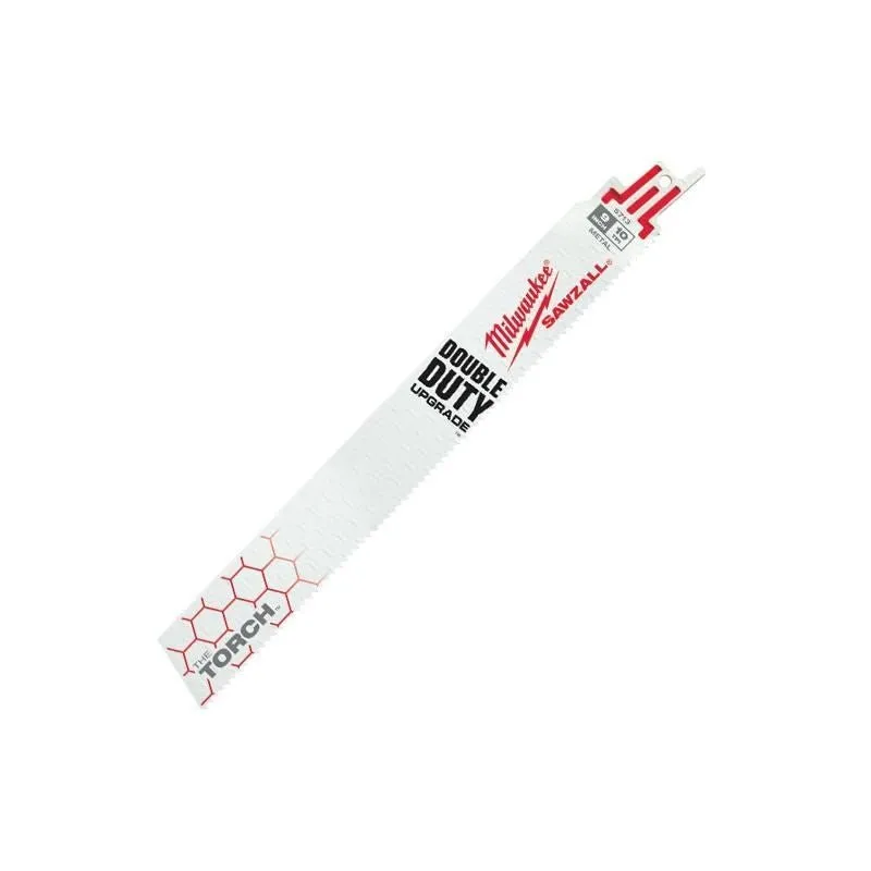 Milwaukee 48-00-5713 9″” 10 TPI The Torch SAWZALL Blades (5 Pk)