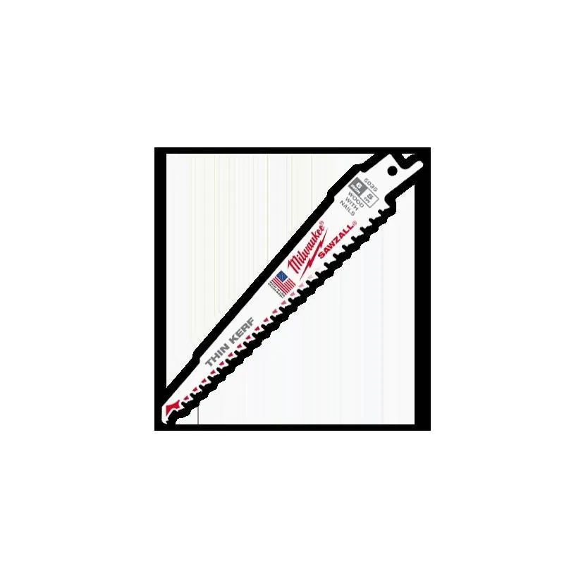 Milwaukee 48-01-7035 6″ 5 TPI Sawzall Blades (100 Pk)