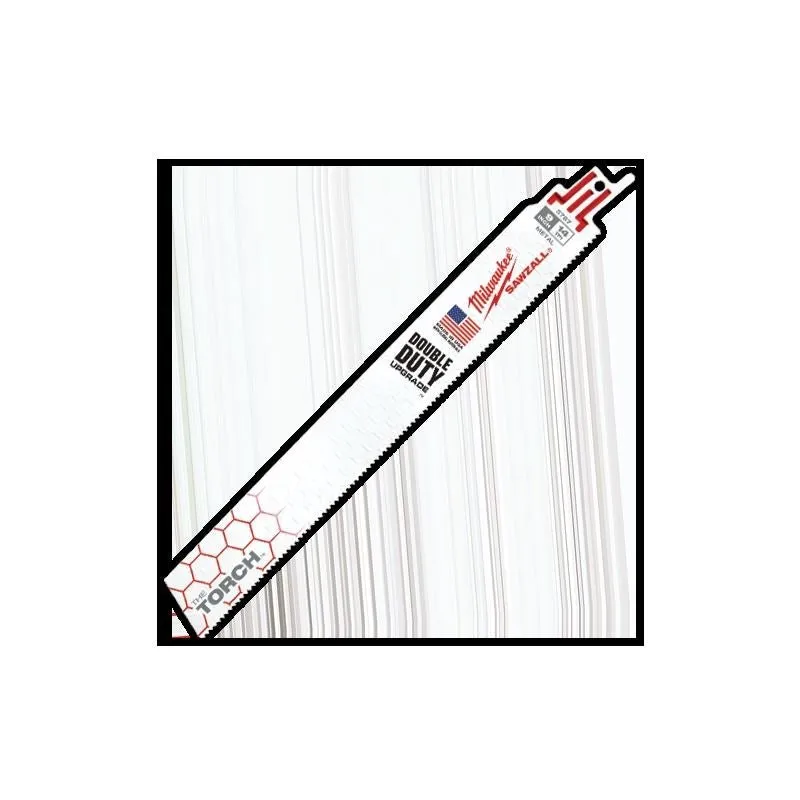 Milwaukee 48-01-7787 9″ 14 TPI The Torch SAWZALL Blades (Bulk – 100 Pk)
