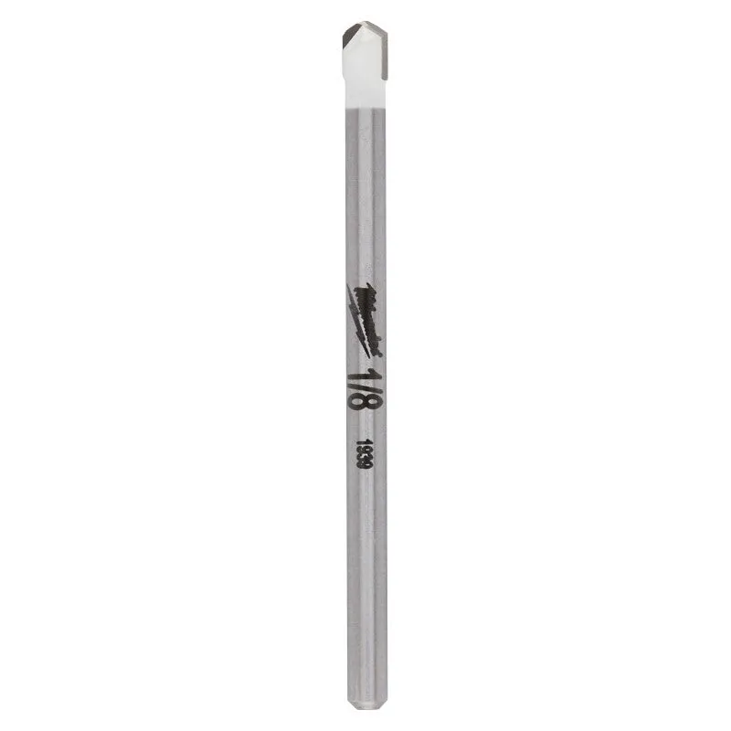 Milwaukee 48-20-8990 Drill Bit, 1/8 in Dia, 2 in OAL, 1/8 in Dia Shank, Round Shank (Pack of 5)
