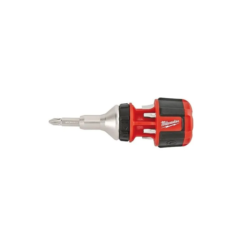 Milwaukee 48-22-2320 Compact 8IN1 Ratchet Multi Bit Driver