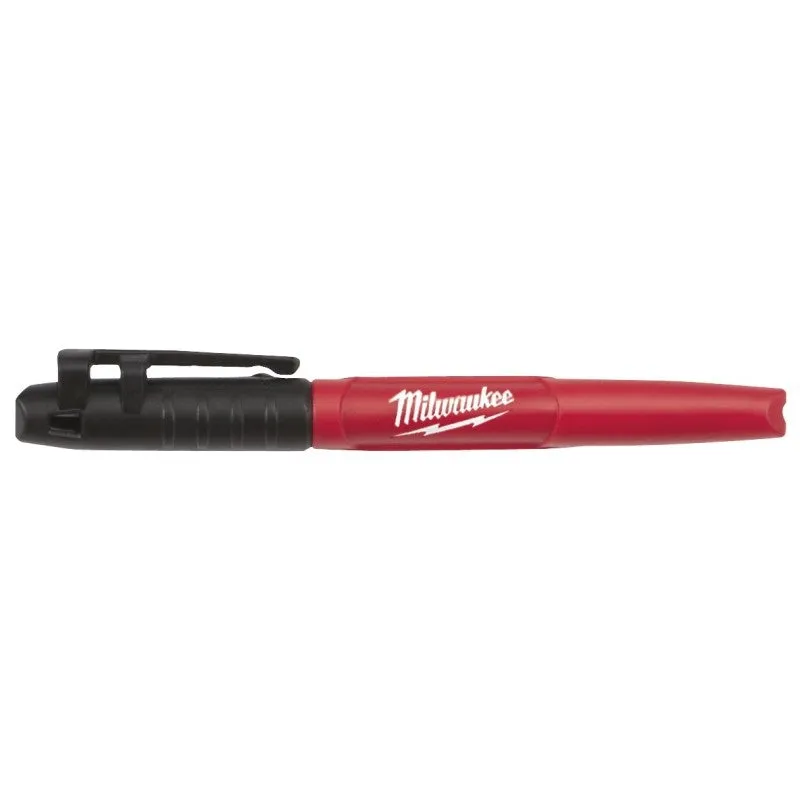 Milwaukee 48-22-3100 Marker, 1 mm Tip, Black (Pack of 36)