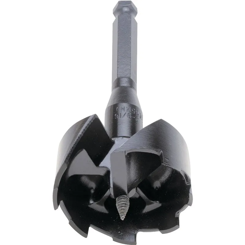 Milwaukee 48-25-1372 Drill Bit, 1-3/8 in Dia, 6 in OAL, 7/16 in Dia Shank, Hex Shank