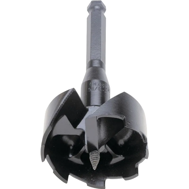 Milwaukee 48-25-2122 Drill Bit, 2-1/8 in Dia, 4-1/2 in OAL, 7/16 in Dia Shank, Hex Shank