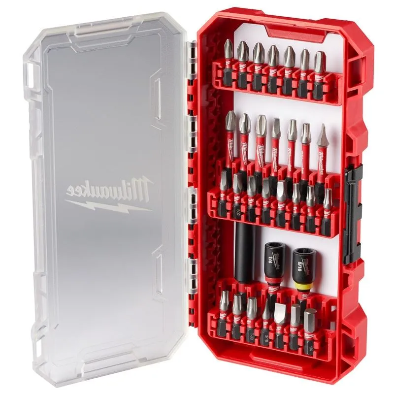 Milwaukee 48-32-4004 SHOCKWAVE Impact Duty Driver Bit Set – 32PC