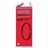 Milwaukee 48-39-0510 Series Band Saw Blade, Applicable Materials: Angle Iron, Metal, Angle Iron, Metal, 1/2 in W