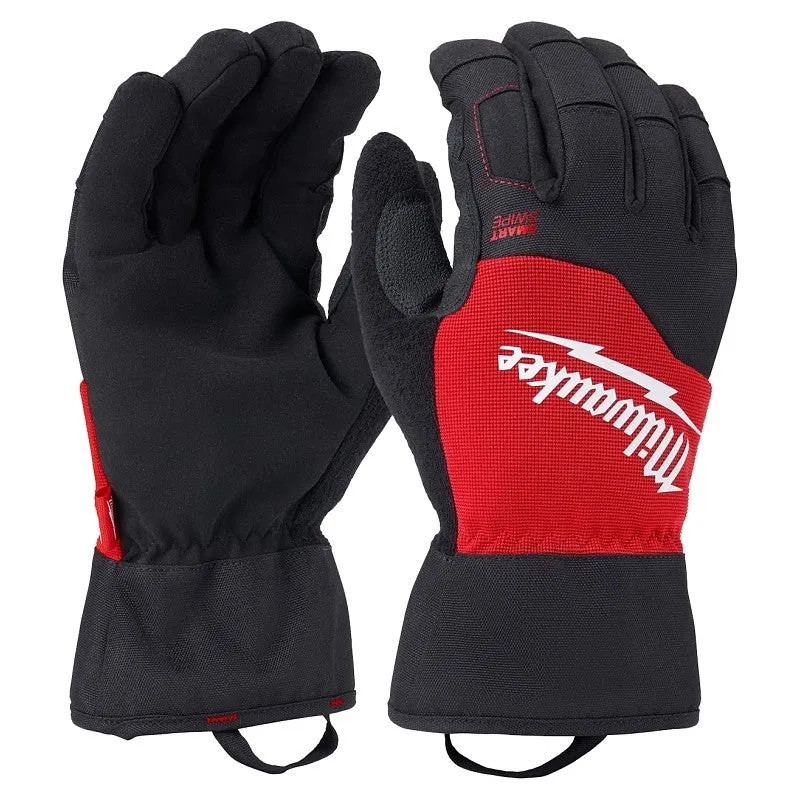 Milwaukee 48-73-0032 Insulated Performance Gloves, Men’s, L, 11 in L, Reinforced Thumb, Elasticated Cuff, Black