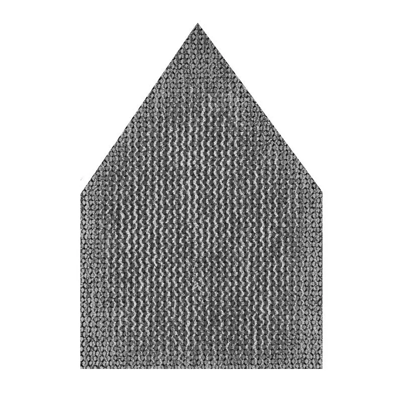 Milwaukee 48-80-5080 Mesh Sanding Sheet, 3-5/8 in W, 3-3/4 in L, 80 Grit, Coarse, Aluminum Oxide Abrasive (Pack of 3)
