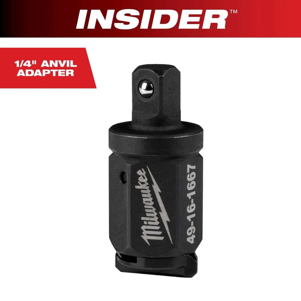 Milwaukee 49-16-1667 INSIDER™ Box Ratchet 1/4″ Anvil Adapter