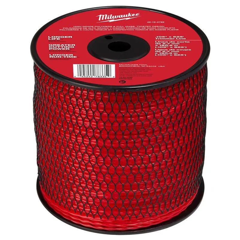 Milwaukee 49-16-2789 .105″ x 625′ Trimmer Line