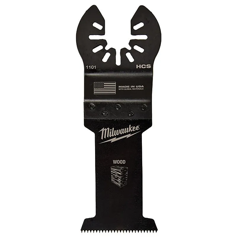 Milwaukee 49-25-1109 Blade, 1-3/8 in, 2 in D Cutting, HCS, 10/PK