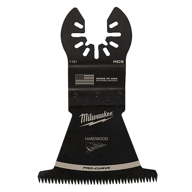 Milwaukee 49-25-1153 Blade, 2-1/2 in, 1-5/8 in D Cutting, HCS, 3/PK