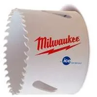 Milwaukee 49-56-0158 Hole Saw, 2-5/8 in Dia, 1-5/8 in D Cutting, 5/8-18 Arbor, Bi-Metal Cutting Edge