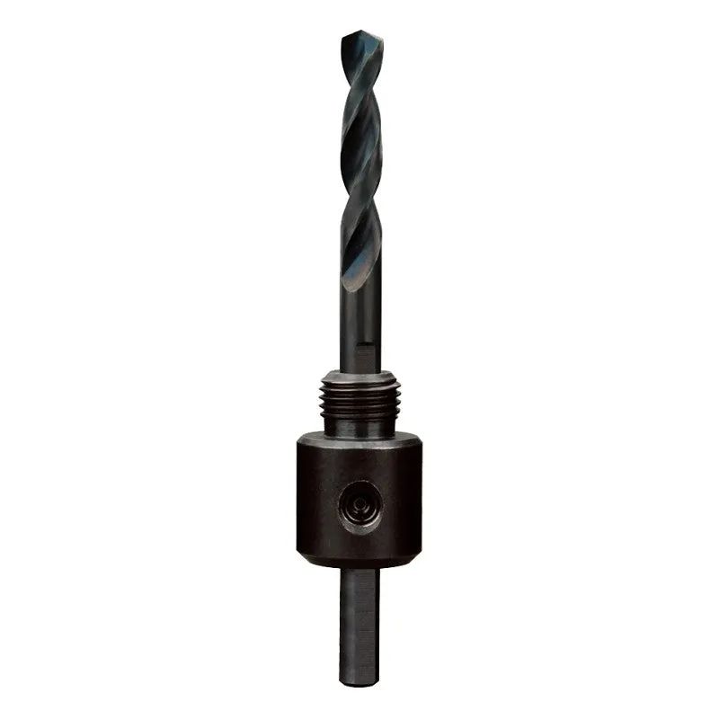 Milwaukee 49-56-6950 Hole Saw Arbor, 1/4 in Shank, 1/4 in Dia Bit, Round Shank