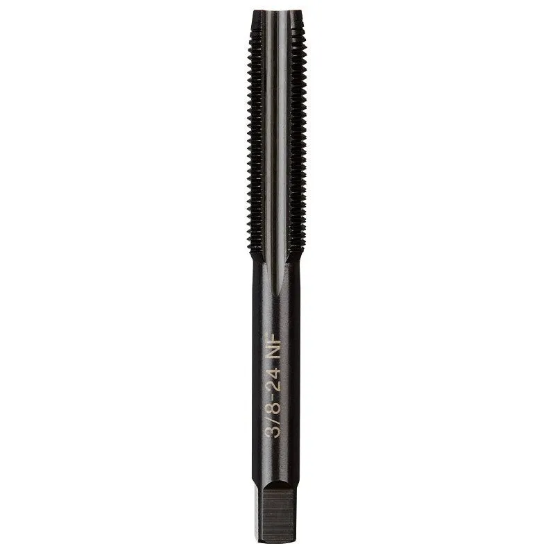 Milwaukee 49-57-5151 Straight Flute Plug Tap, 3/8-24 Thread, Fine Thread, HCS
